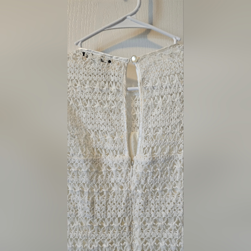 Womens white summer dress size 4 - Picture 2 of 6